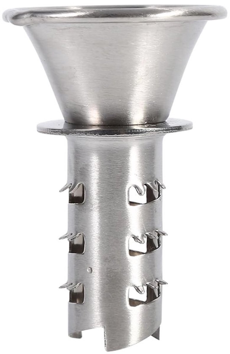Cosensi - Mini Rvs Juicer - Handmatige Citruspers - Duurzaam en Compact - Zilver