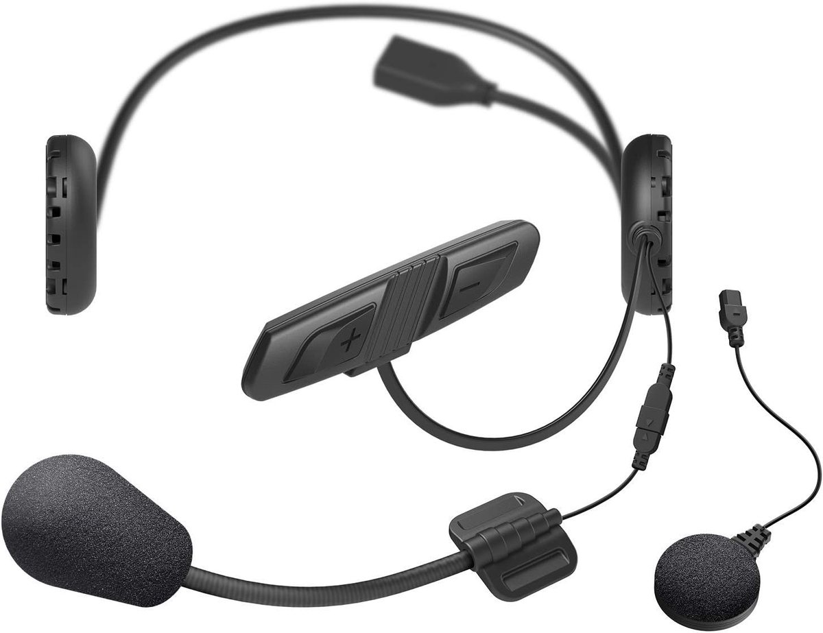 Universele Headset - Communicatiesysteem - Motor Communicatie - HD Intercom - 400 Meter Bereik - Zwart
