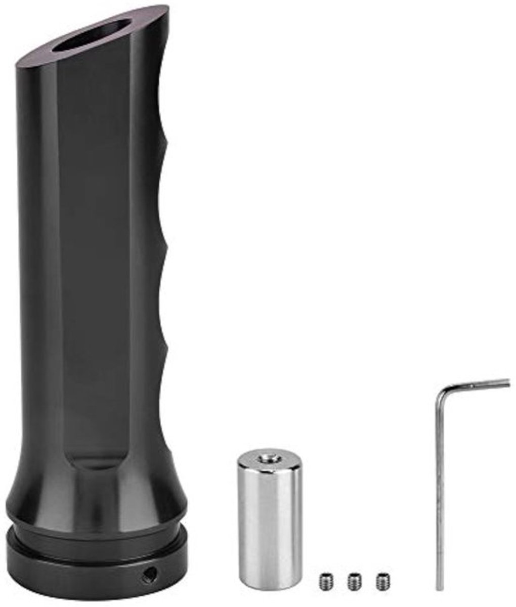 Shopcentral - Universele Auto Handrem Mouw - Aluminiumlegering - Rood - Handvat