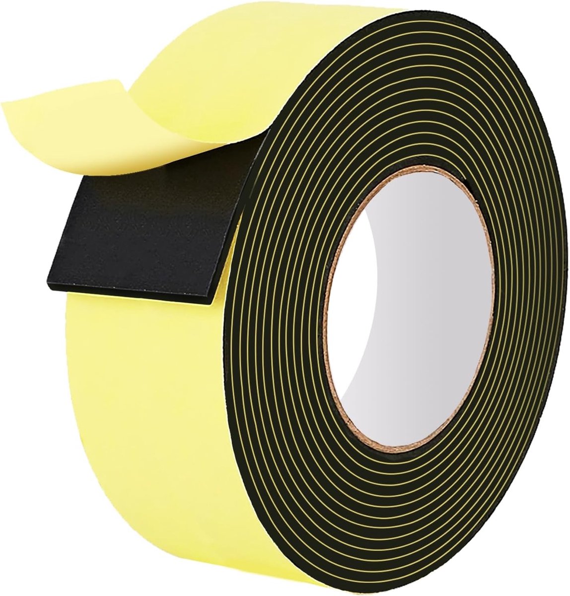 Dikke Neopreen Lijmfolie van 3 Meter, 30 mm Breed, 3 mm Dik, Geluiddempende en Schokbestendige Tape voor Ramen, Deuren en Auto's