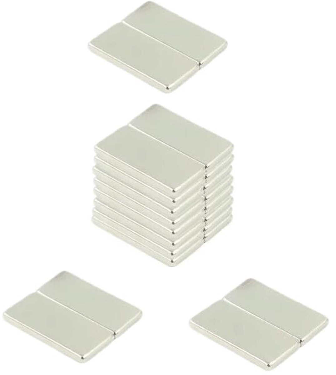 Dailygoods - 20 sterke neodymium magneten voor hobby en wetenschap