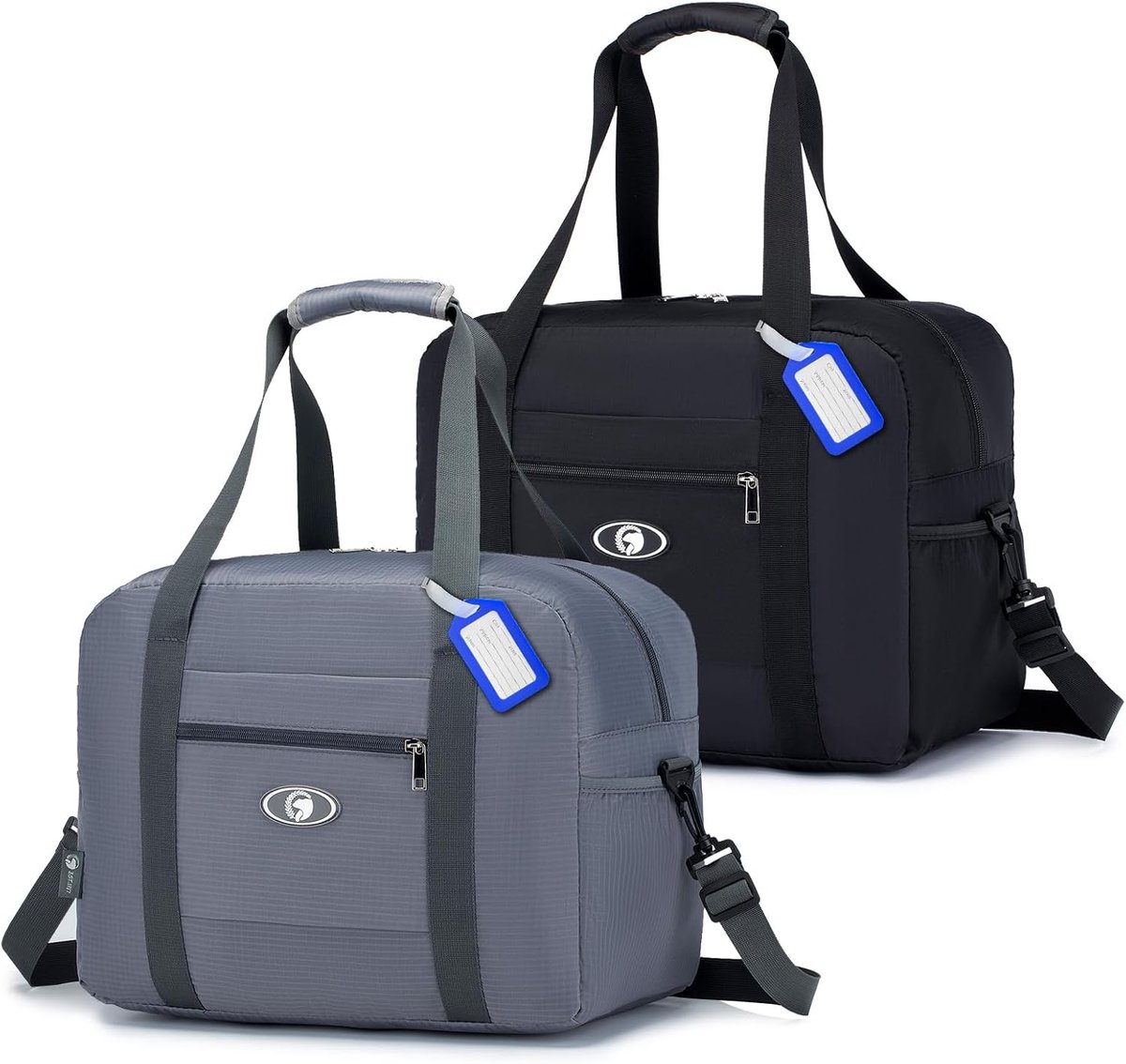 Thijox - Handbagage Reis Tas 40x30x20 cm Lichtgewicht Weekend Sporttas 25L voor Vliegtuig Transavia Wizzair Vueling Dames Heren Fitnesstas