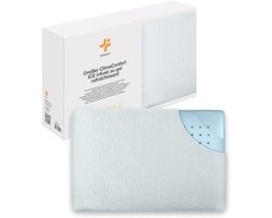 Thijox - Inphysio ClimaConfort ICE-kussen – Ergonomisch koelgel-traagschuimkussen voor zij- en rugslapers – Innovatieve ICE-stof kussensloop – Wit – I