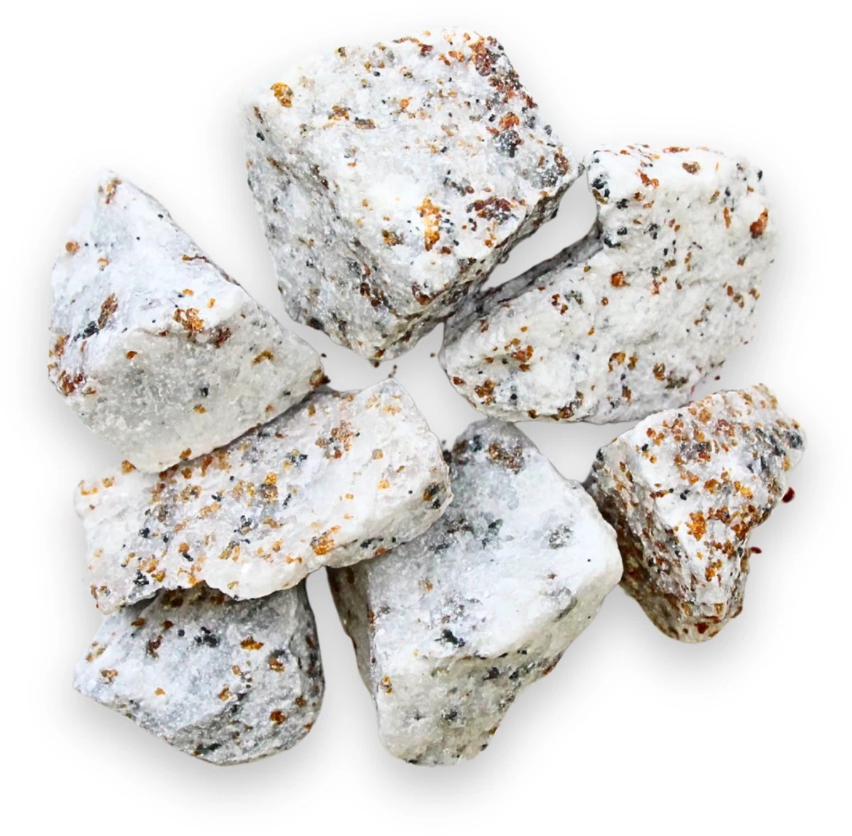 Spinel in matrix 250 gr. ruwe brokjes