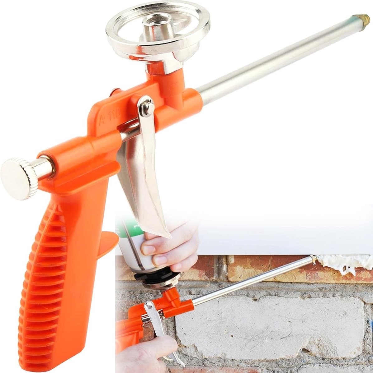 Professionele Schuimspuit voor PU-schuim, Heavy Duty Applicator voor Bouwprojecten, Duurzaam en Efficiënt