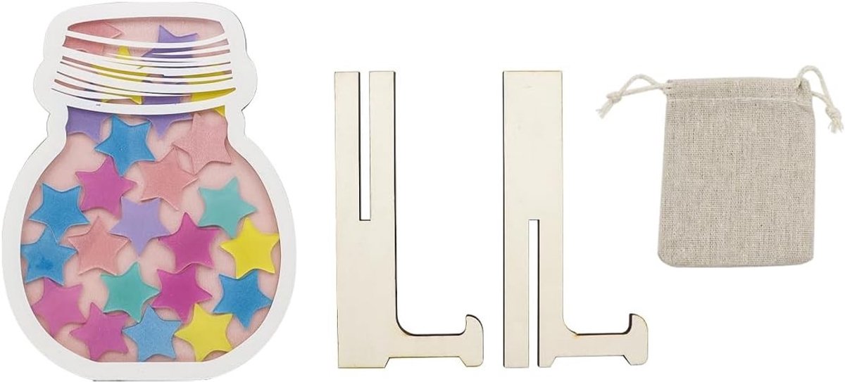 Persoonlijke Beloningspot voor Kinderen met Magnetische Beloningskaarten en Incentive Charts, Ideaal voor Motivatie en Gedragsverbetering