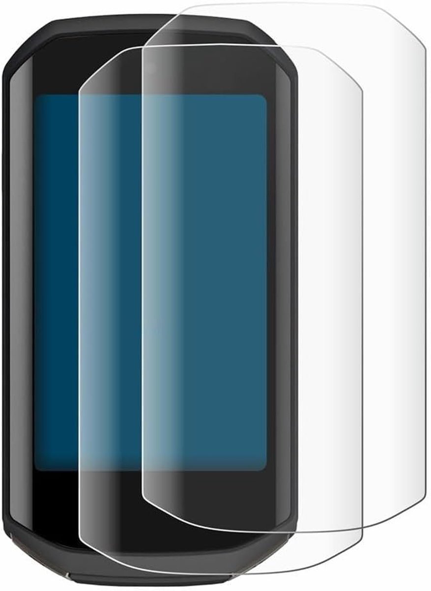 Anti-scratch Full Coverage Screen Protector voor Garmin Edge 1050 - 3 Stuks TPU Beschermfolie, Perfecte Pasvorm en Duurzaam Bescherming