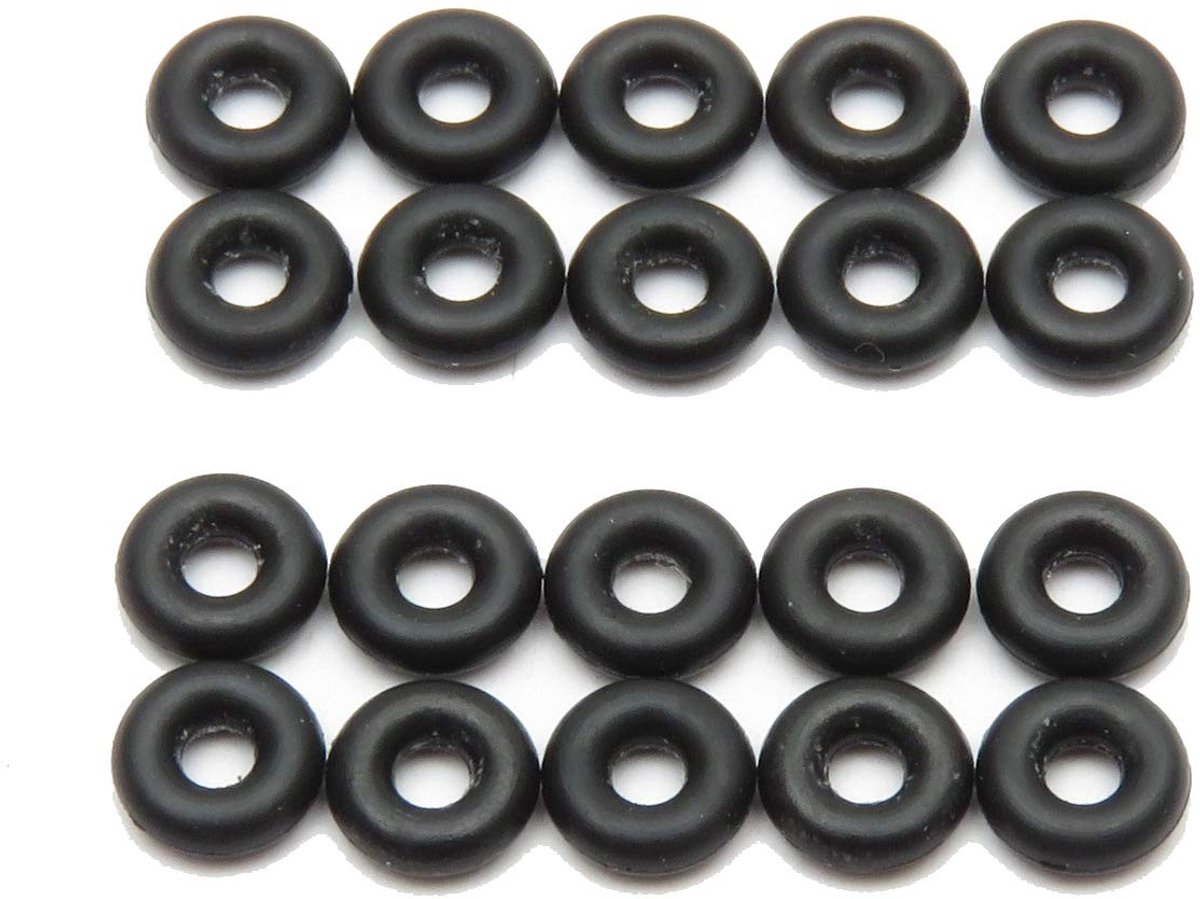 Dailygoods- Olie Seal - 20 Stuks - Rubber O-Ringen - Waterdicht - Slijtvast - Oliebestendig - Afmetingen 1,4/1,5 mm