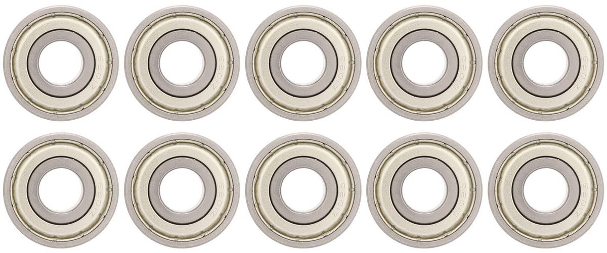 Dailygoods- Diepe Groef Lager 10 Stuks - Stalen 12mm - Stofdichting - Versnellingsbakken - Motoren - Huishoudelijke Apparaten - Lagers