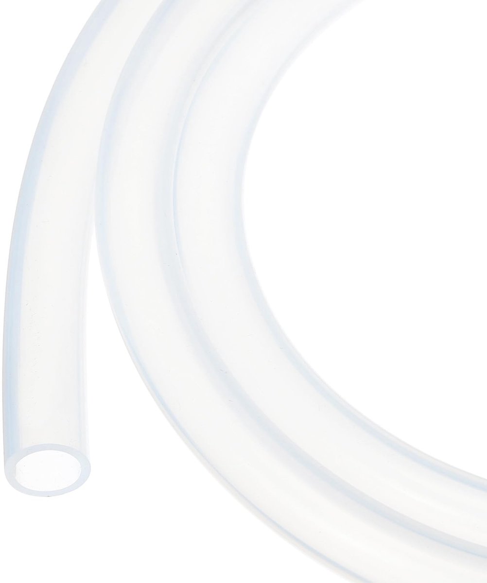 Dailygoods- Siliconen Slang 1m - Flexibele Slang - 10mm ID - 13mm OD - Hoge Temperatuur - Voor Irrigatie/Brouwen - Afvoerslang
