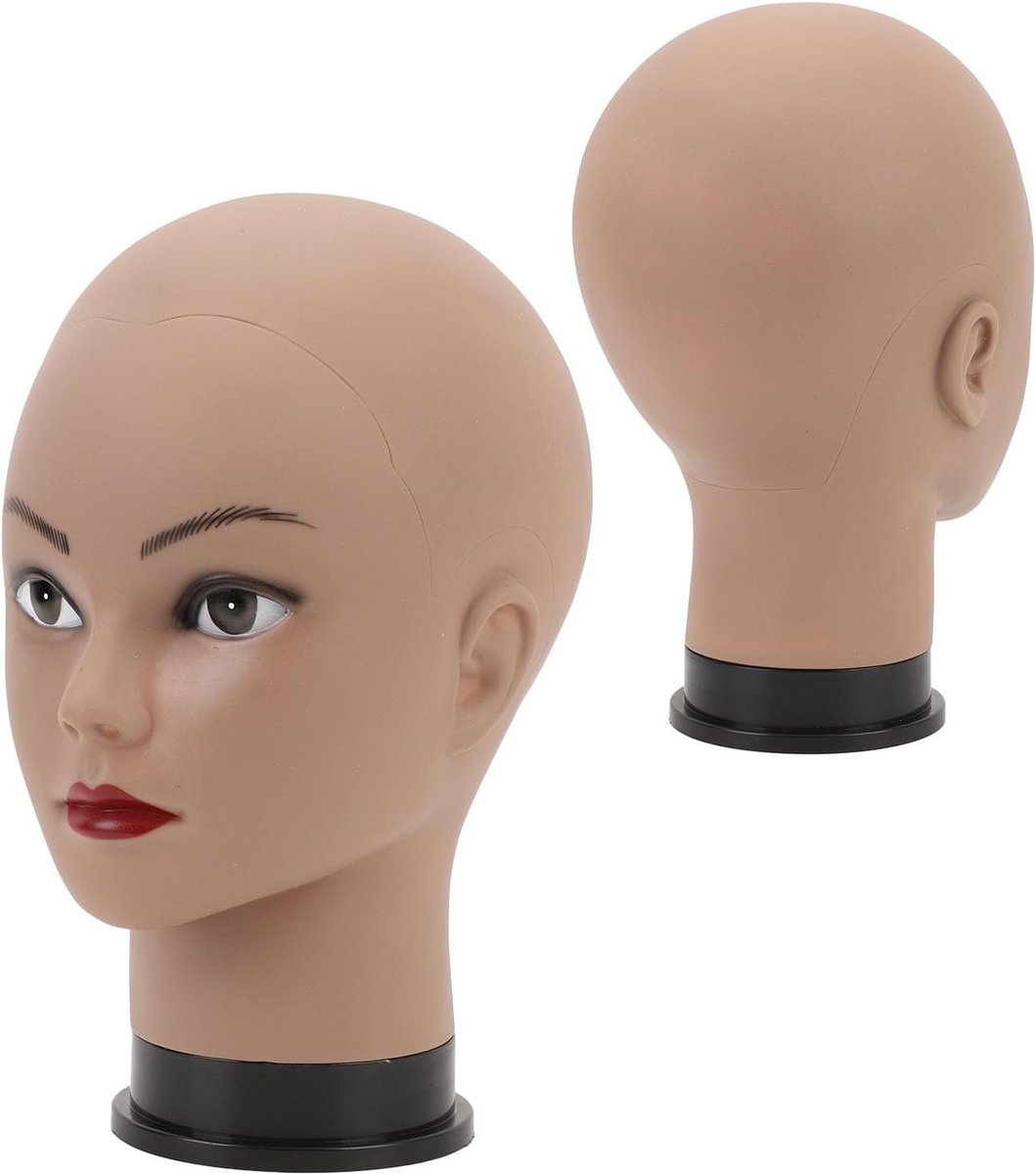 Praktijkhoofd van PVC voor Schoonheid Make-up, Haarstyling, Hoeden, Brillen en Koptelefoons - Essentieel Gereedschap voor Professionals en Beginners