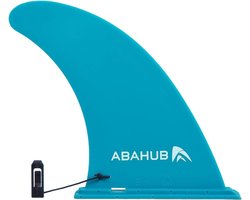 Versterkte Fiberglass SUP Fin voor Surfboard en Kayak - Universele Verwijderbare Peddelfin in Zwart, Wit en Blauw voor Inflatable Longboard en Paddle Surfing
