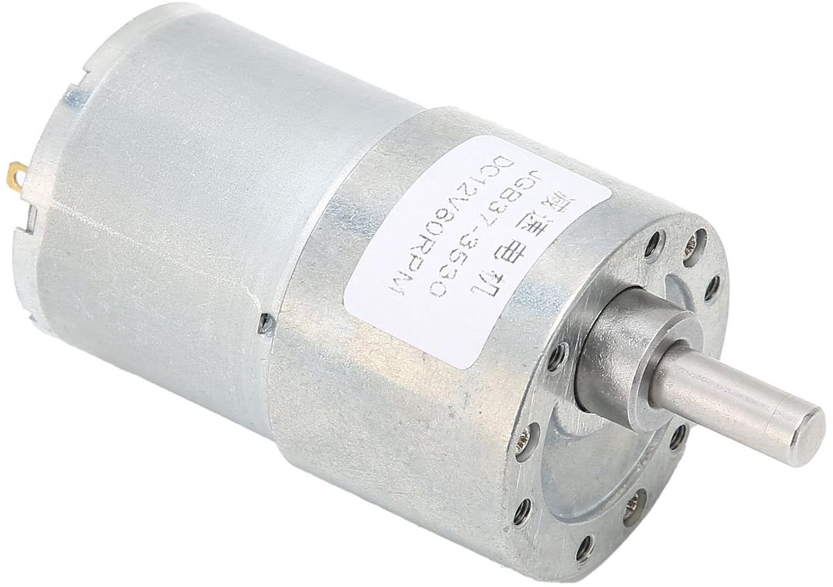 Zelfsluitende Gear Motor voor Deuropener DC12V 80 RPM met Korte Installatiegrootte en Hoge Kracht