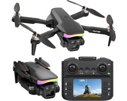Drone met camera 1080p FPV mini drone met LCD afstandsbediening brushless motor 3D flips voor beginners en kinderen
