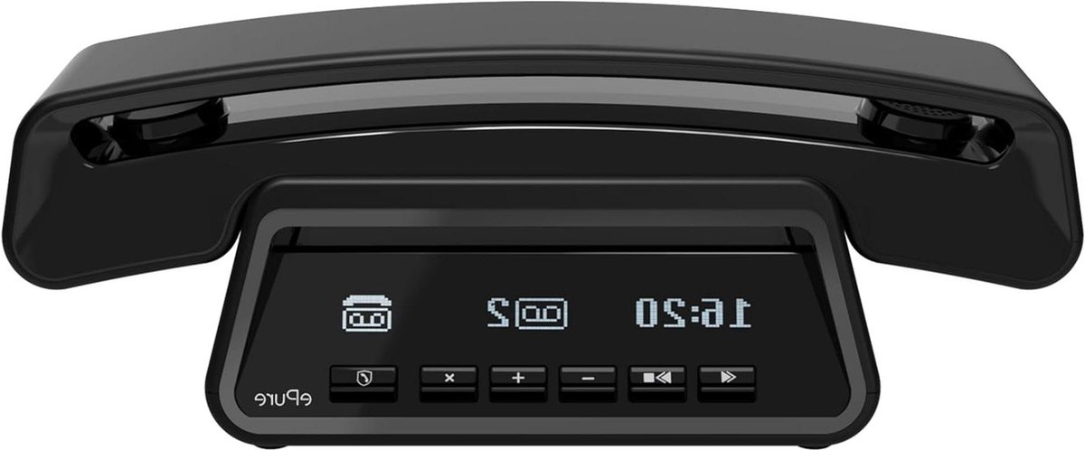 Draadloze DECT Telefoon - Vaste Telefoon - Thuis Bellen - Met Antwoordapparaat - 400 gram - Zwart