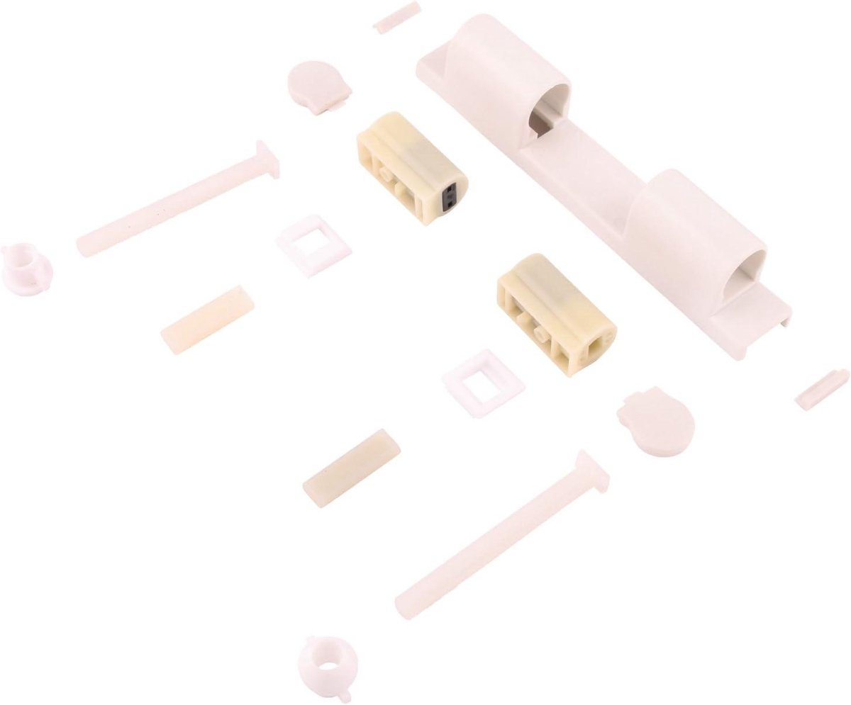 Toiletbril Bevestiging - Zitting Onderdelen - Toilet Reparatie - Snelle Montage - 1 Stuk - Wit