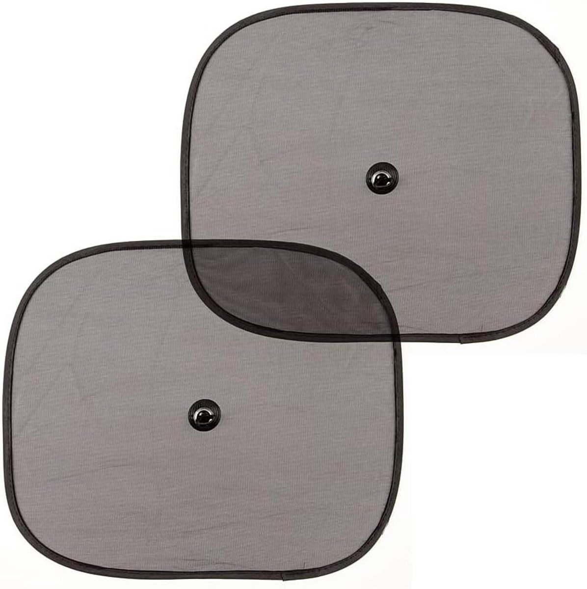Zonwering Baby - Autoraam Covers - Bescherming Tegen Zon - Universeel Toepasbaar - 46 x 36 cm - Zwart