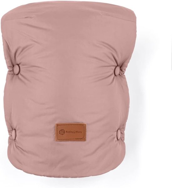 Voetenzak Kinderwagen - Baby slaapzak - Warmte en comfort - 3-in-1 aanpasbaar - 110 cm lang - Oudroze — afbeelding 5