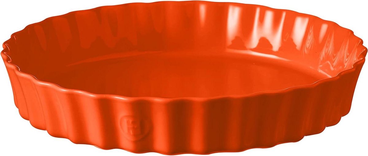 Taartvorm Keramiek - Bakvorm Rond - Cakes Bakken - Krasbestendig Emaille - 32 cm Diameter - Tuscany
