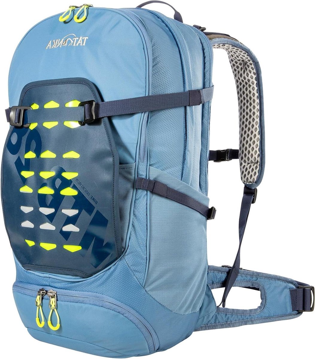 Fietsrugzak MTB - Fietstas Rugzak - Meerdaagse Fietstochten - Geïntegreerde Regenhoes - 28 Liter - Blauw