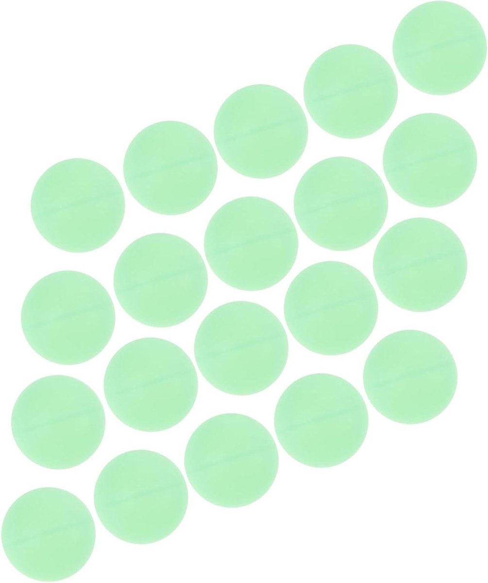 Tafeltennisballen Glow in the Dark - Pingpongballen Nachtfeest - Feestjes en Spellen - Zelfopladend Lichtgevend - 4 cm - Wit