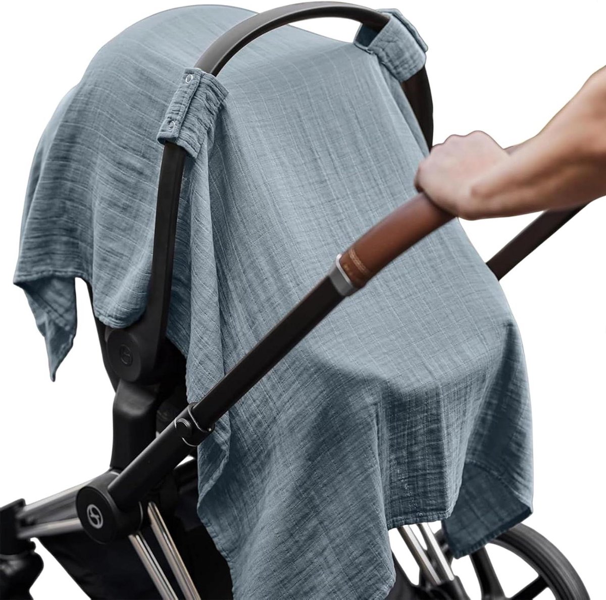 Autostoelhoes Baby - Reisbeschermer Kinderwagen - Bescherming Tijdens Reizen - Ademend en Lichtgewicht - 20 x 7 x 2 cm