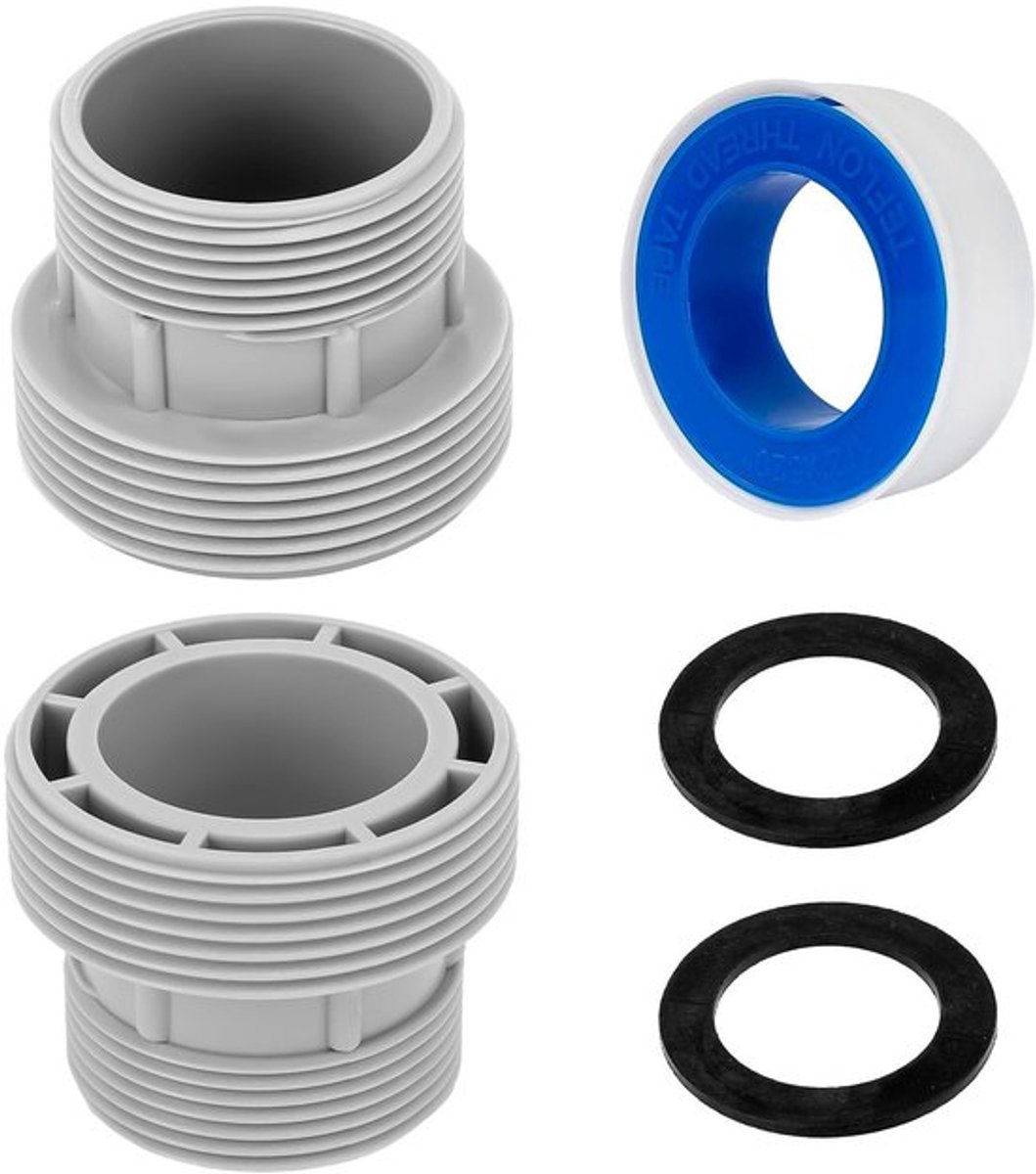 Adapterset voor Zwembadslang 60 mm en 47 mm