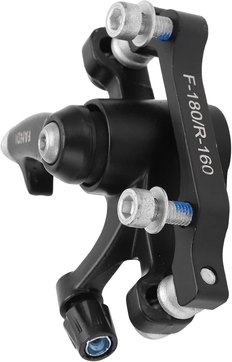 Schijfremklauw Aluminium - Voorvoor/achterzijde - Sterke anti-roest - Ideaal voor mountainbikes - SnelShoppen