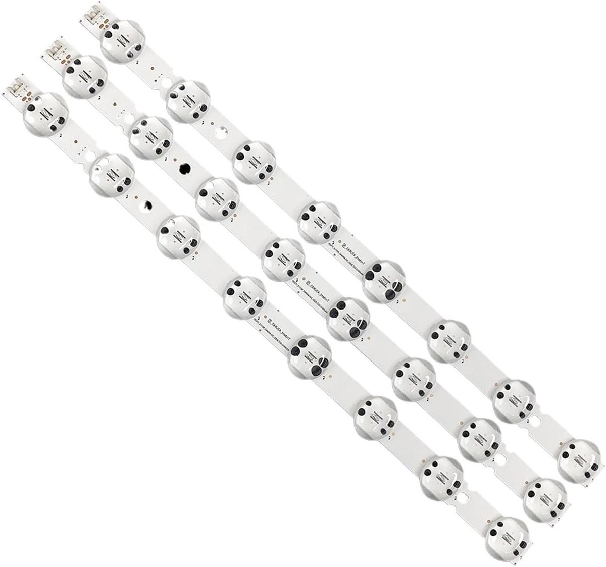 TV Achtergrondverlichting LED - LED Strips - TV Reparatie - Set van 3 - 445 mm Lengte - Wit