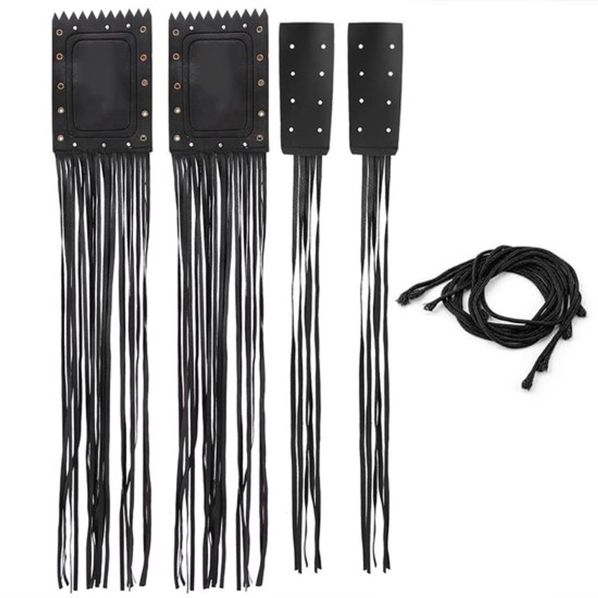Handboeien 2 Stuks - Synthetisch Leer - Universeel - Accessoire - Motorfiets - Grip Cover