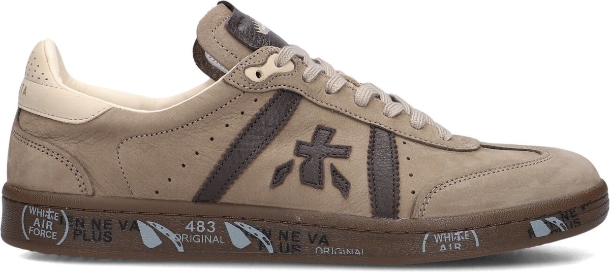 Premiata Bonnie Sneakers - Suède - Heren - Taupe - Maat 46