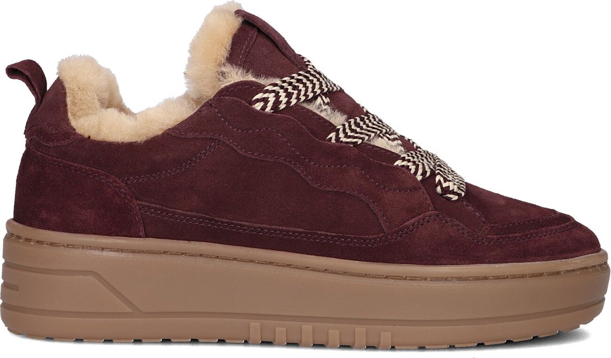 STEFANO LAURAN Anemone-88 Sneakers - Suède - Dames - Rood - Maat 41