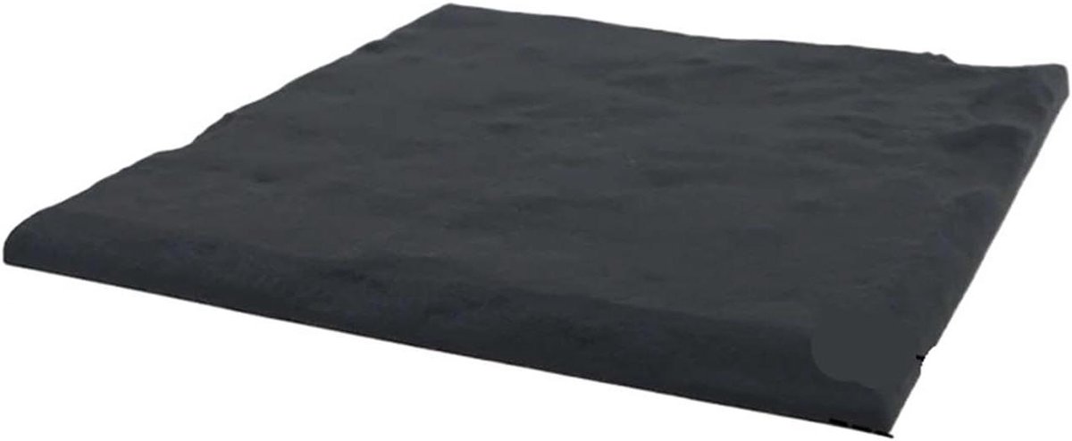 Tuin Stapsteen - Decoratieve Steen Pad - Aanleggen Tuinpad - Imitatie Steen Design - Quadrate - Grijs