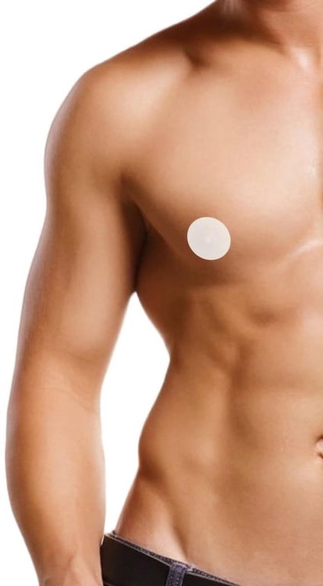 Nipple Pasties 80 Stuks - Antichafing - Nipple Covers voor Mannen - Niet-geweven Stof - Comfortabel - Sterke Hechting - Nipplecovers