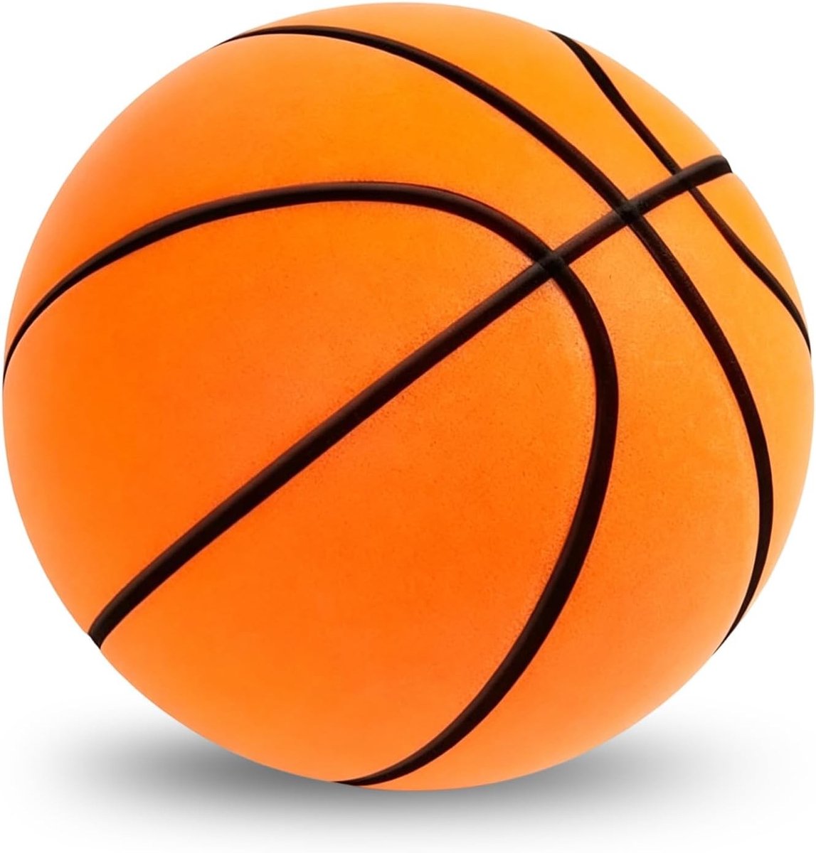 Stille Basketbal Size 7, Geluidsloze Trainingsbal van Hoogwaardige Schuim, Ideaal voor Binnen en Buiten Gebruik, Lichtgewicht en Duurzaam
