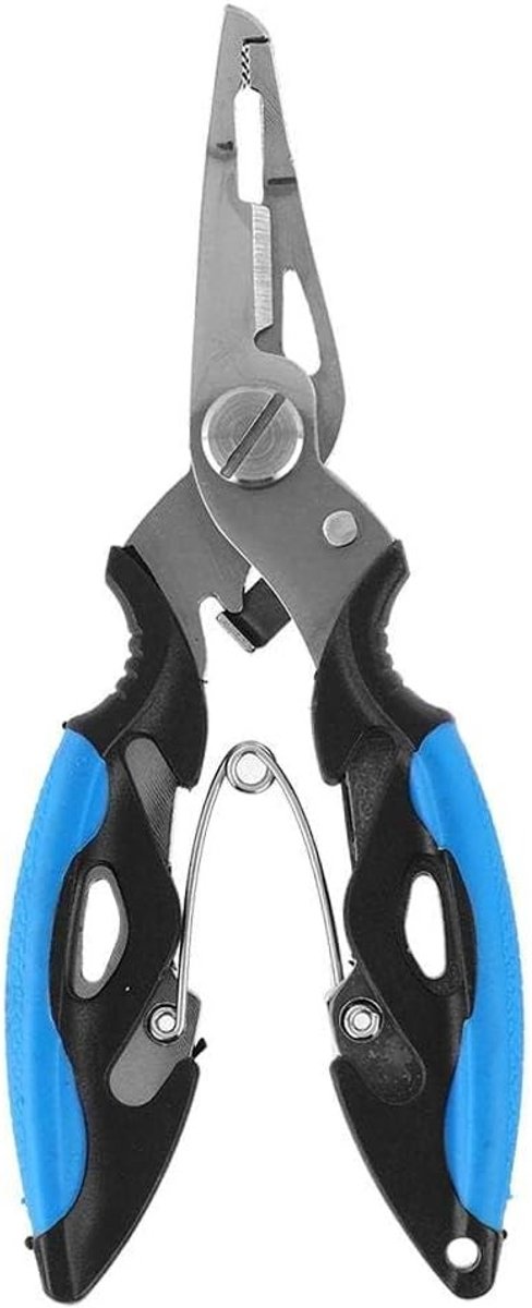 Multitool voor vissen met kniptang, schaar en haakverwijderaar - Ideaal voor vissers en outdoor liefhebbers
