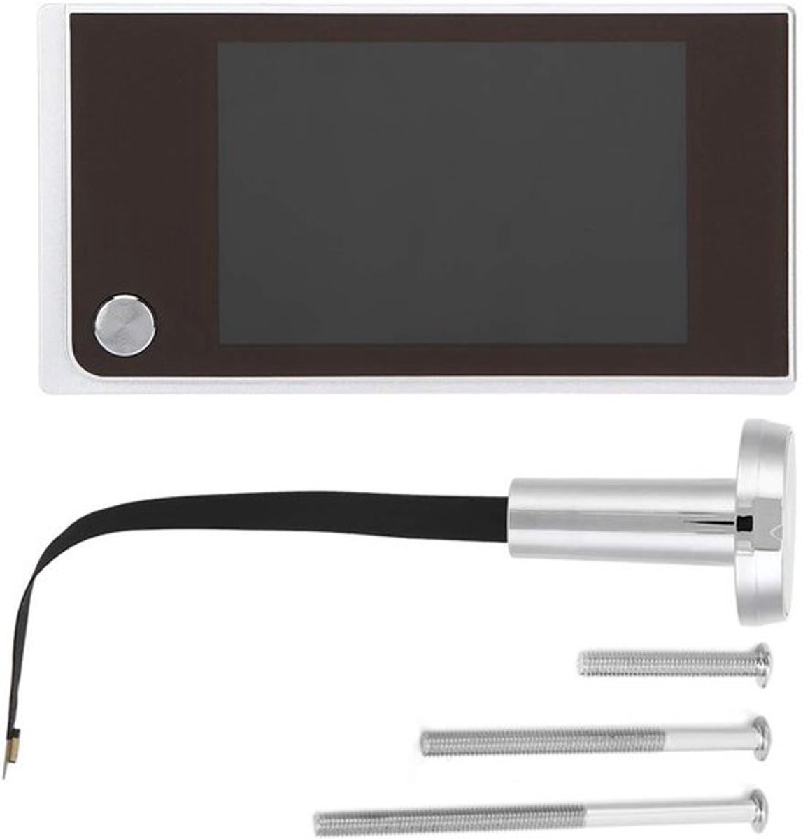 3.5 Inch Digitale Deur Spionage Camera met HD LCD Kleuren Scherm, 120° Hoekweergave en 24 Uur Bewaking voor Thuisbeveiliging