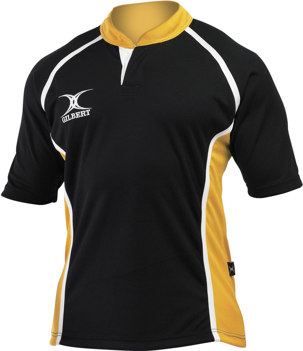 Gilbert SHIRT XACT II BLACK/AMBER L