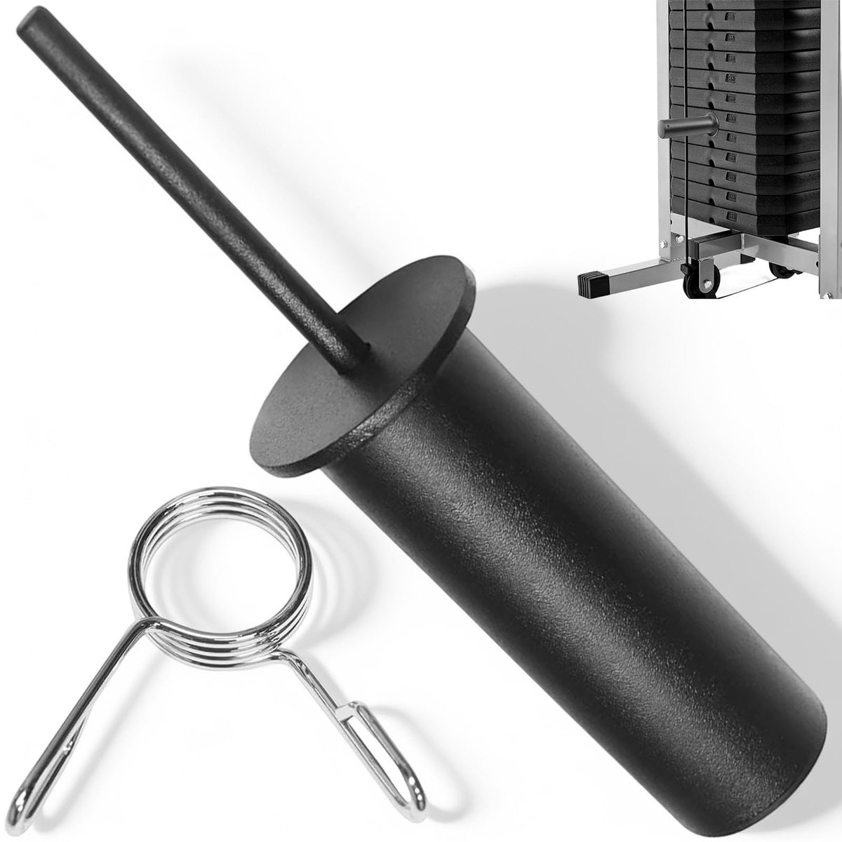 Omgoods - Fitnesspen met Extra Gewicht en Elastische Ring