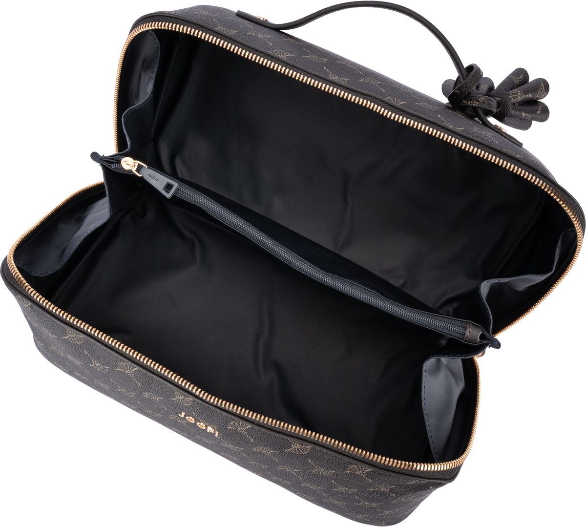 JOOP! toilettas Cortina 1.0 Zea Washbag Seal Brown bruine