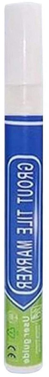Voegstift Reparatiepen - Tegelmarker Waterdicht - Voegen Opfrissen - Sneldrogend Milieuvriendelijk - 2mm Lijnbreedte - Wit