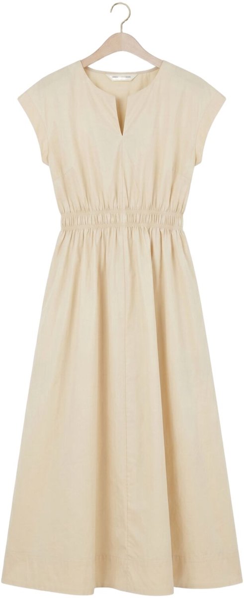 MSCH Copenhagen Mschwiliane Sl Dress Dames - Jurk - Creme - Maat L