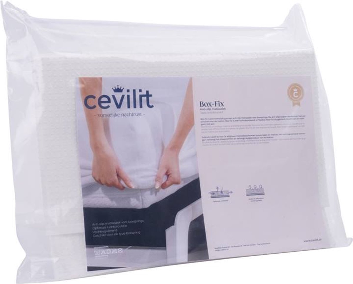 Cevilit Box-Fix Hoeslaken - Wit - 060170
