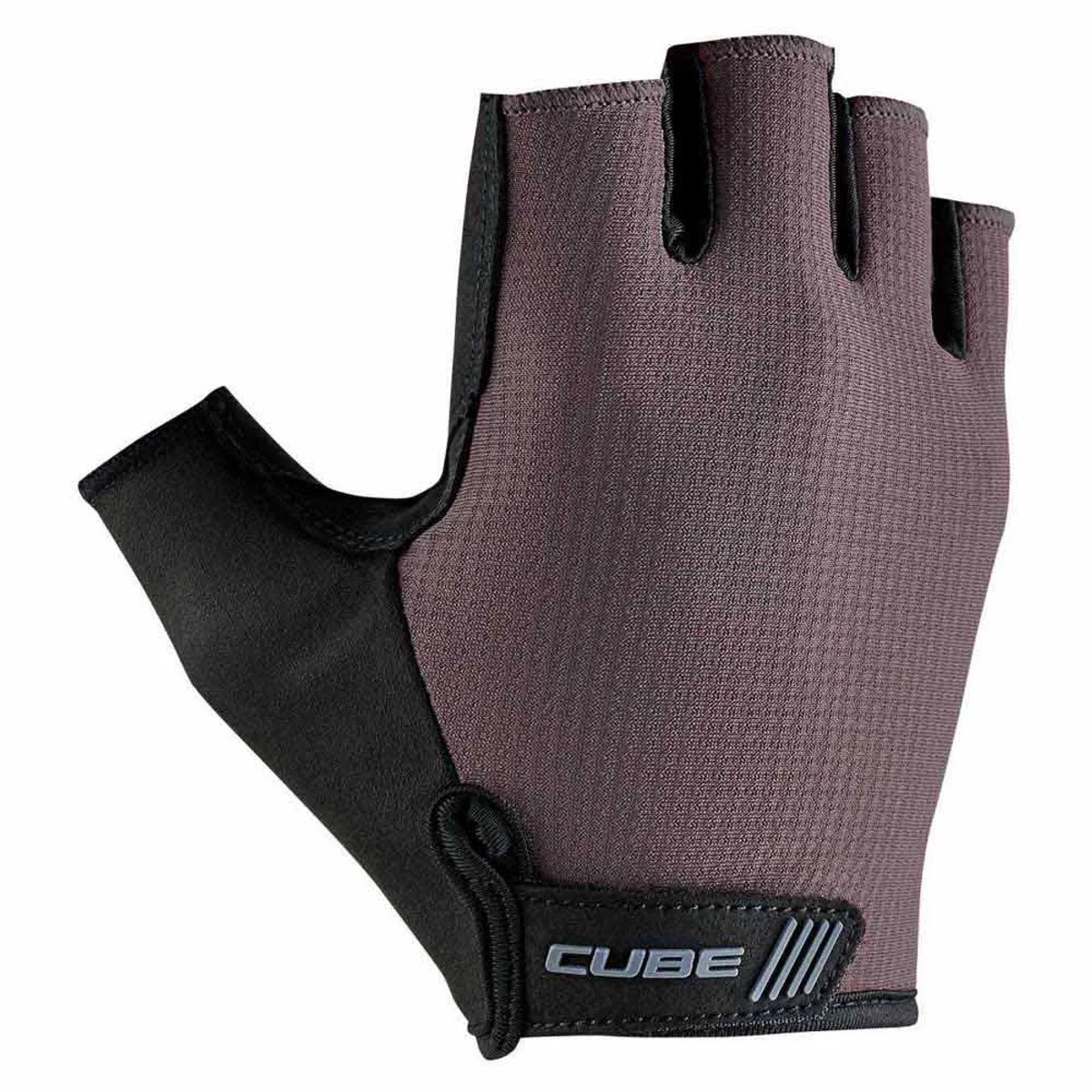 CUBE GLOVES NF ERGONOMICS GEL SHORT FINGER BURGUNDY XL (10)