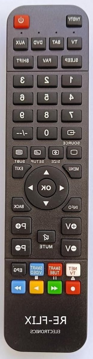 Vervangende Afstandsbediening - Universele Remote Control - DVD Speler Bediening - Direct Gebruik Klaar - Niet gespecificeerd - Zwart