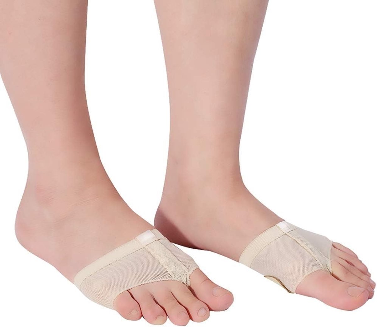 Dansvoetjes - Medium - Microvezel en Elastisch Mesh - Antislip Danspootschoenen voor Ballerina's en Jazzdans
