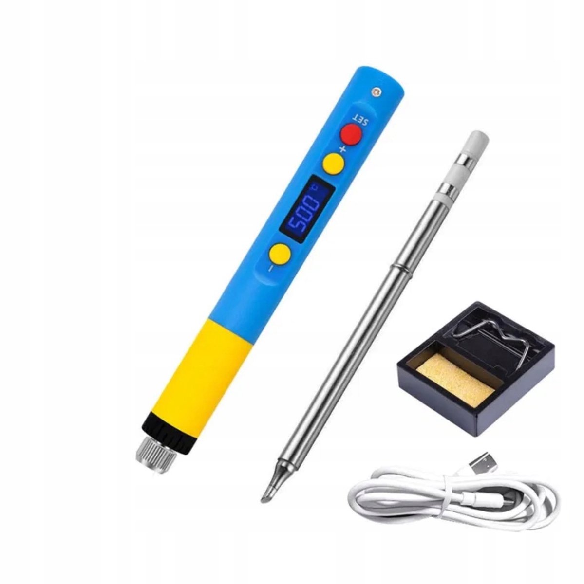 Rosfix Soldeerbout T65-BC2 - Mobiele Soldeerbout met USB-C, 65W, 500°C