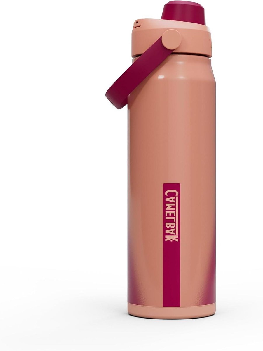Waterfles RVS - Geïsoleerde Fles - Hydratatie Onderweg - Vacuümgeïsoleerd - 750 ml - Blush Dawn