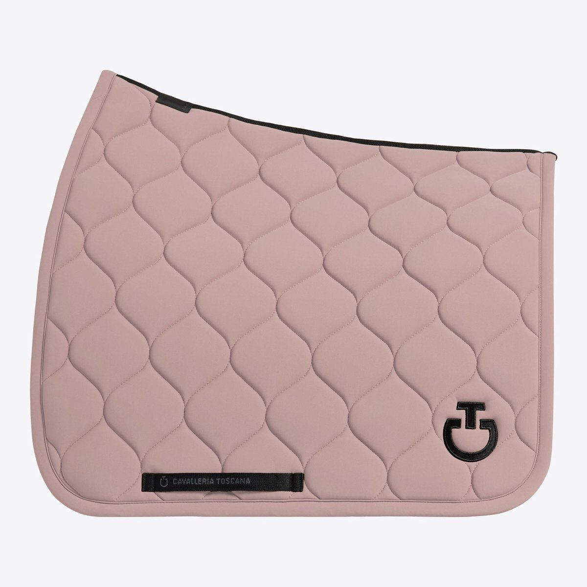 Cavalleria Toscana New Circular Quilted Jersey Zadeldek Full Cipria