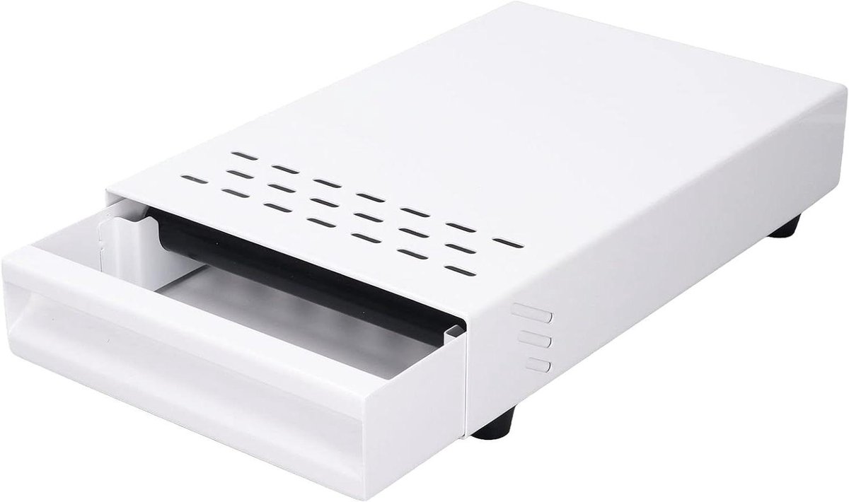 Koffie Knock Box - Koffiedikbak - Espresso Bereiden - Ladeontwerp - 29 x 19 x 8 cm - Wit